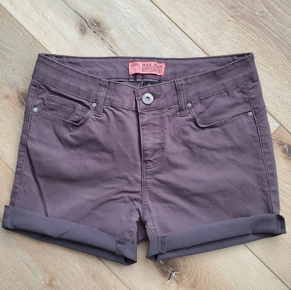 Wax Jean Cut Off Shorts